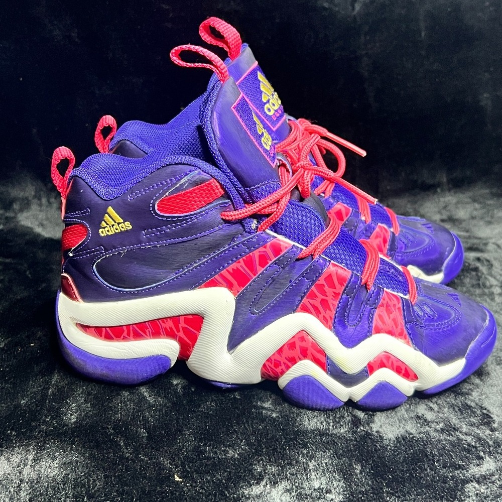 Adidas Crazy‎ 8 G98385 Kids Sneakers 6 Purple Blapur Vivber Basketball Shoes